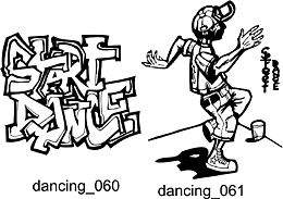 Dancing Clipart - Free vector lipart in EPS and AI formats.