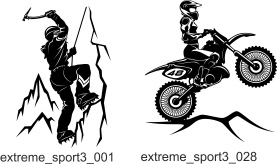 Extreme Sport 3 - Free vector lipart in EPS and AI formats.
