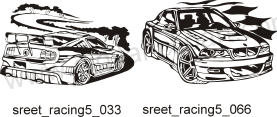 Street Racing 5 - Free vector lipart in EPS and AI formats.