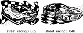 Street Racing 4 - Free vector lipart in EPS and AI formats.