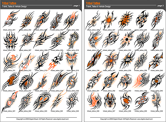 PDF - catalog. Cuttable vector clipart in EPS and AI formats.