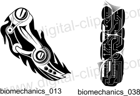Biomechanics Clipart - Free vector lipart in EPS and AI formats.