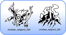 Christian Religion 2 - Free vector lipart in EPS and AI formats.