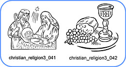 Christian Religion 3 - Free vector lipart in EPS and AI formats.