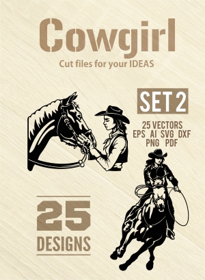 Cowgirl Bundle SVG