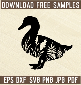 Floral Animals - Free vector lipart in EPS and AI formats.