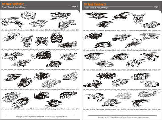 Off Road Symbols 2