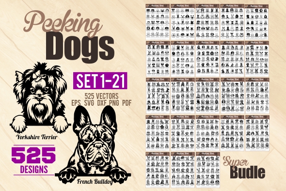 Peeking Dogs - Super Bundle