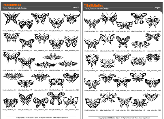 Tribal Butterflies