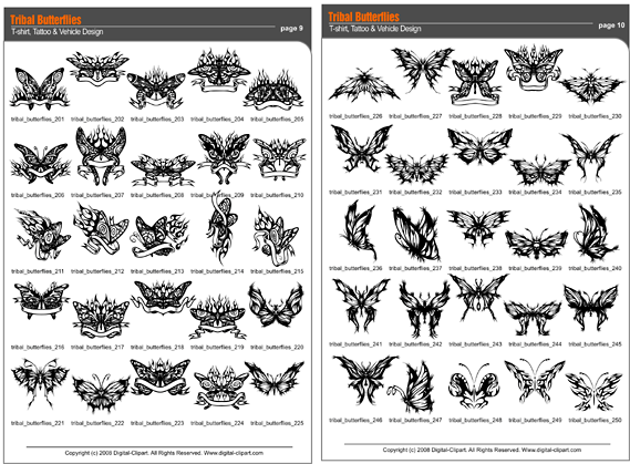 Tribal Butterflies